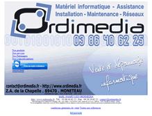 Tablet Screenshot of ordimedia.fr